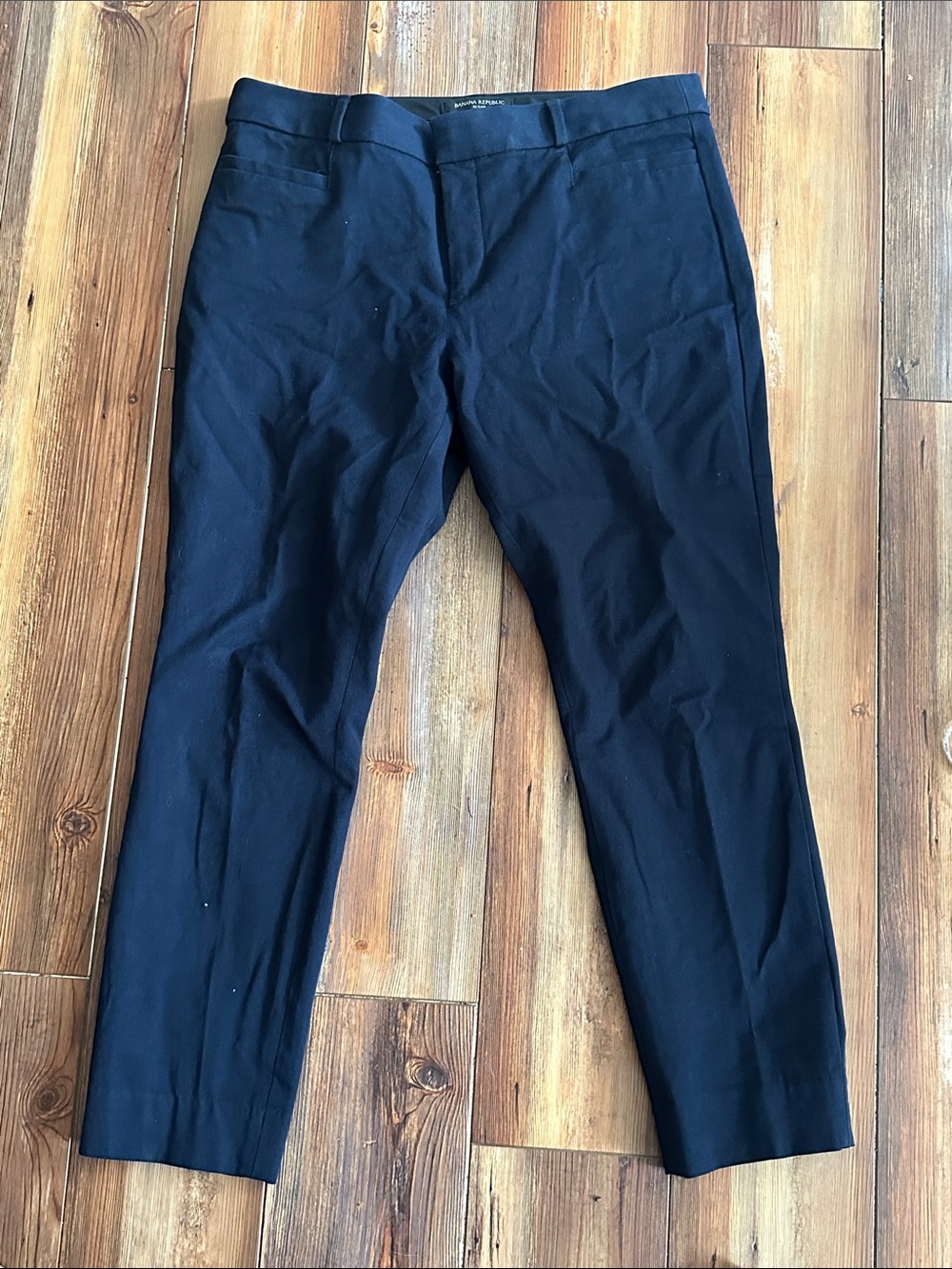 Banana Republic Women's Sloan Navy Pants 10